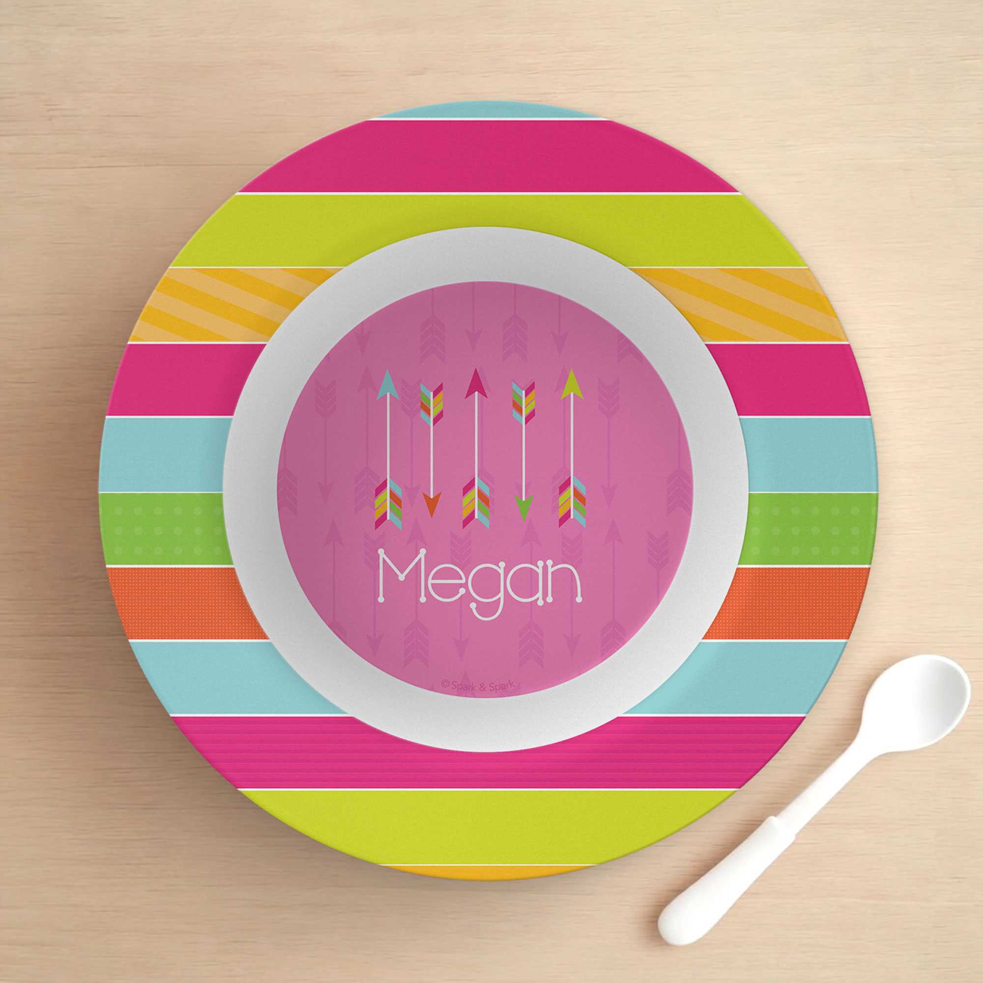 Colorful Arrows Kids Bowl