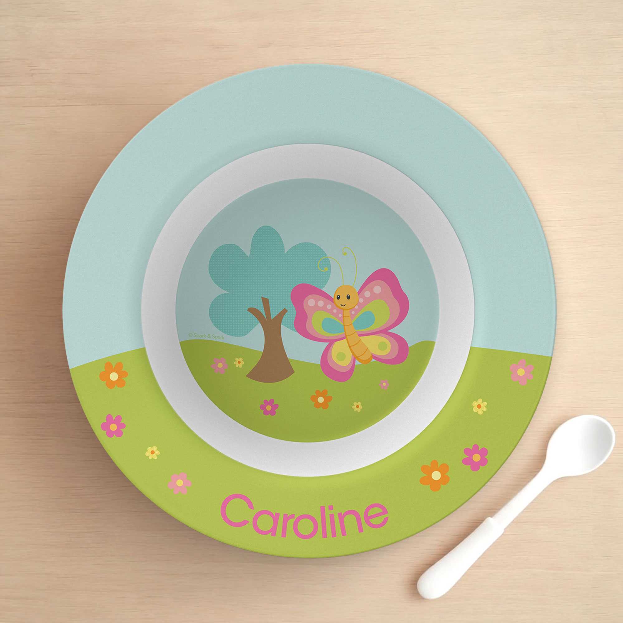 Cute and Sweet Butterfly Kids Bowl