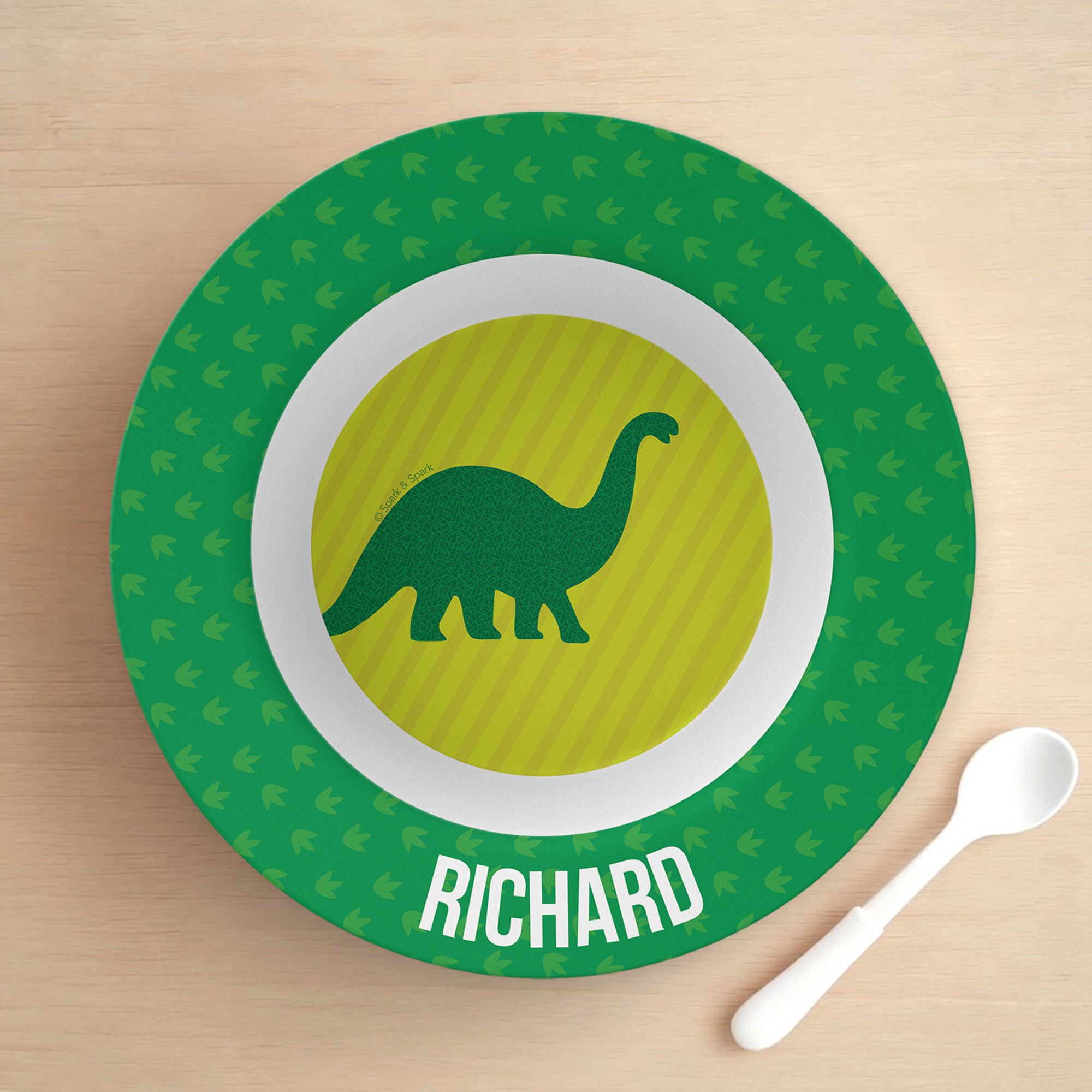 Dino and Me Green Kids Bowl