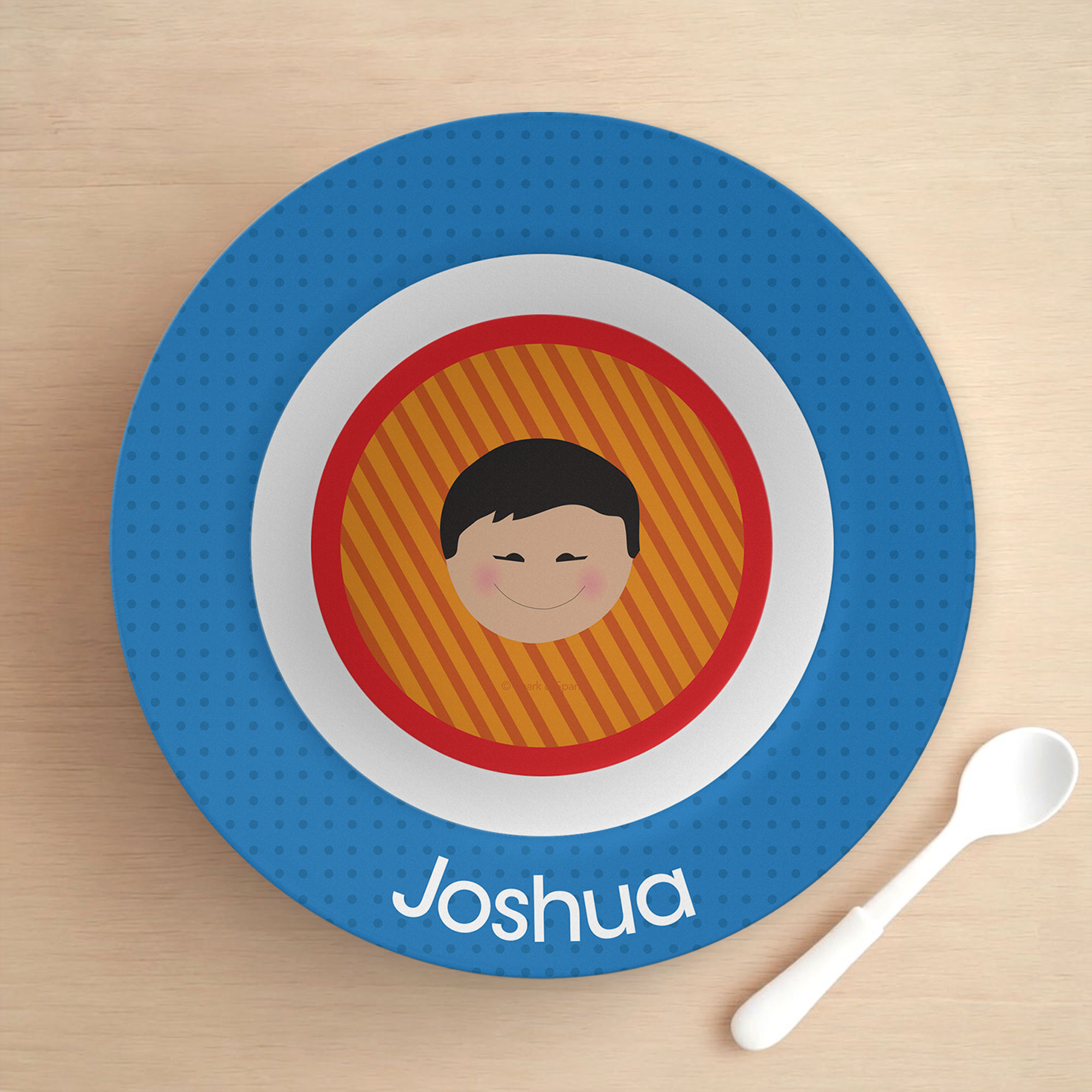 Just Like Me Boy Orange Kids Bowl