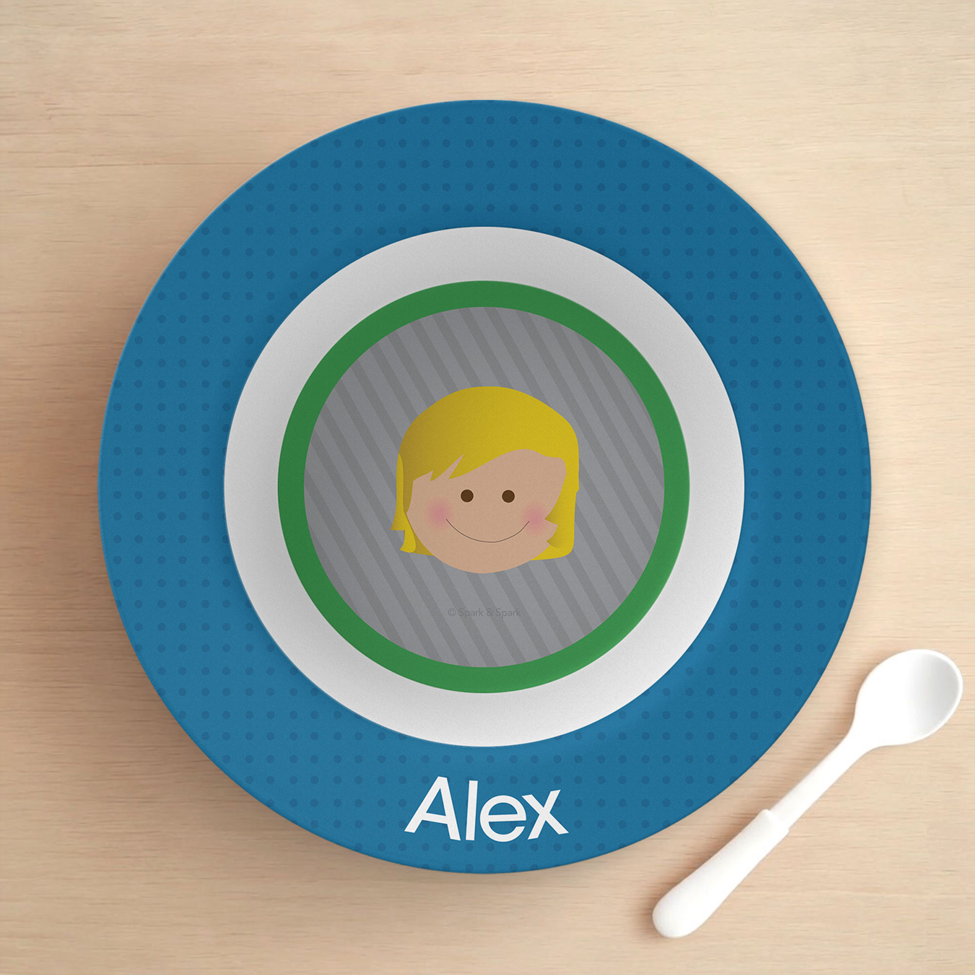 Just Like Me Boy Grey Kids Bowl