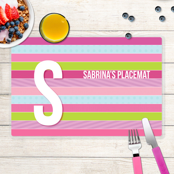 Sweet Lines Kids Placemat