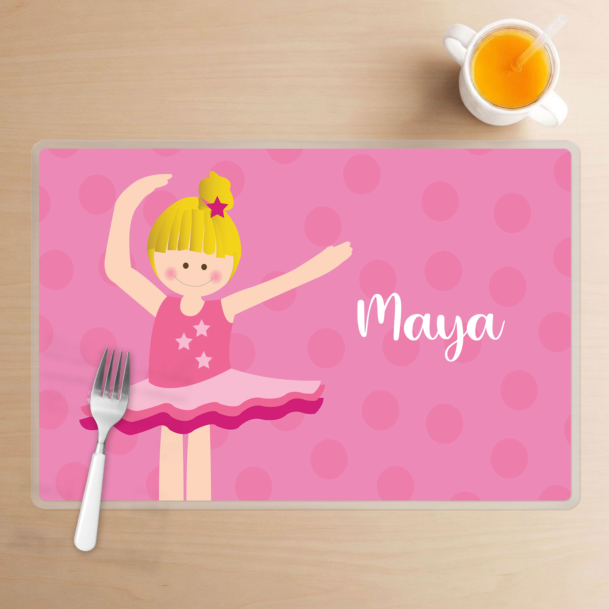Love For Ballet Kids Placemat