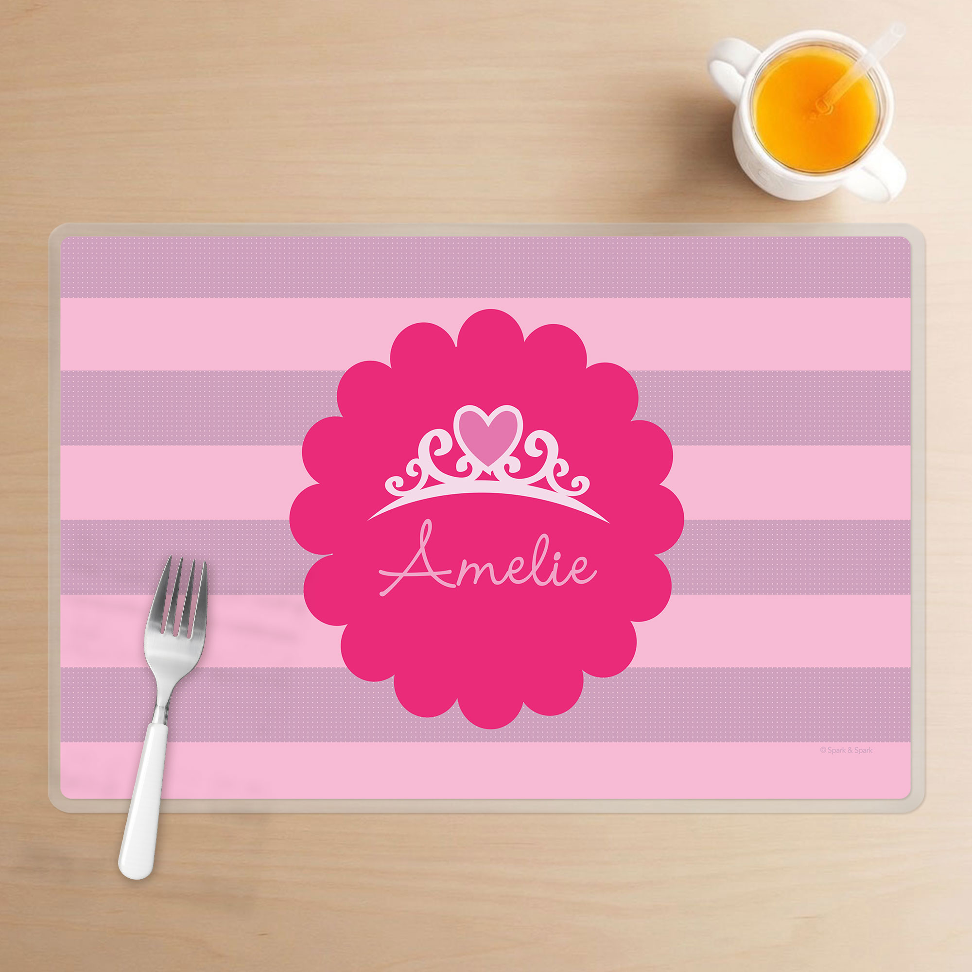 I am a Pretty Princess Kids Placemat