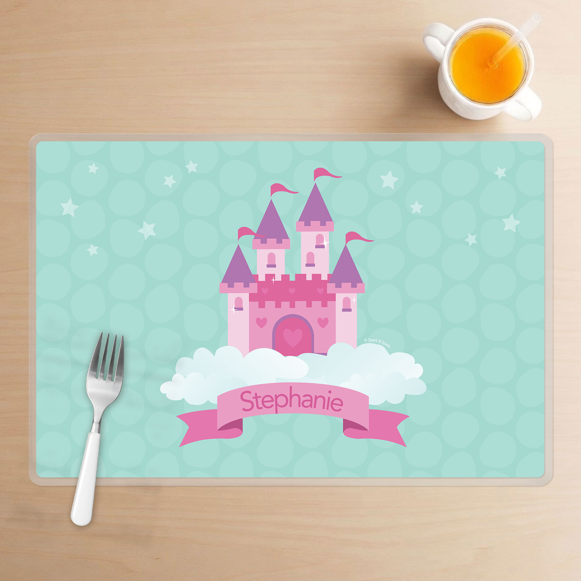 A Castle in the Sky Kids Placemat