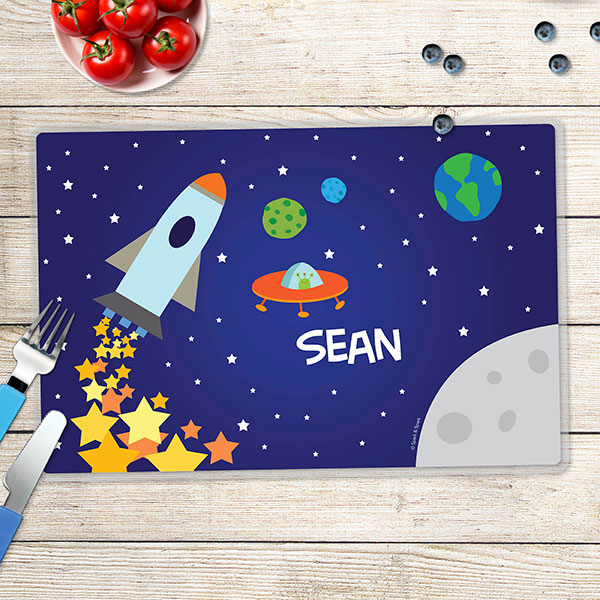 Rocket Launch Kids Placemat