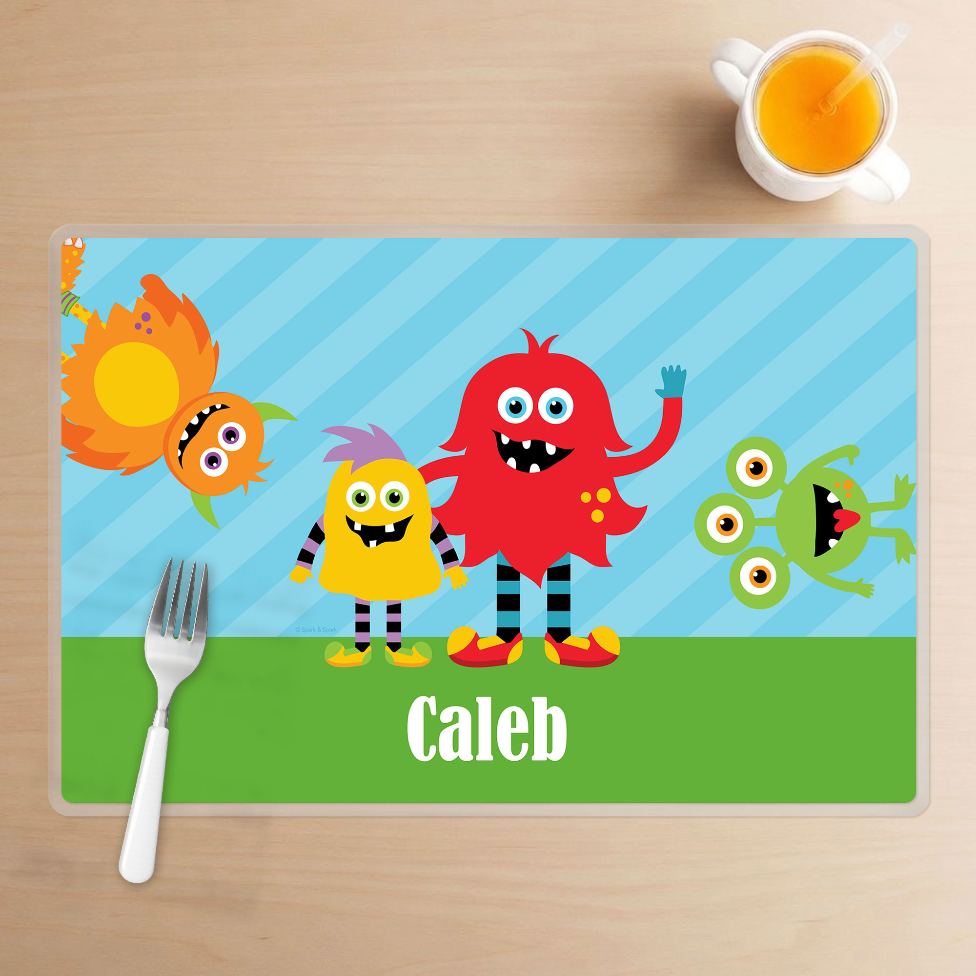 Monster Attack Kids Placemat