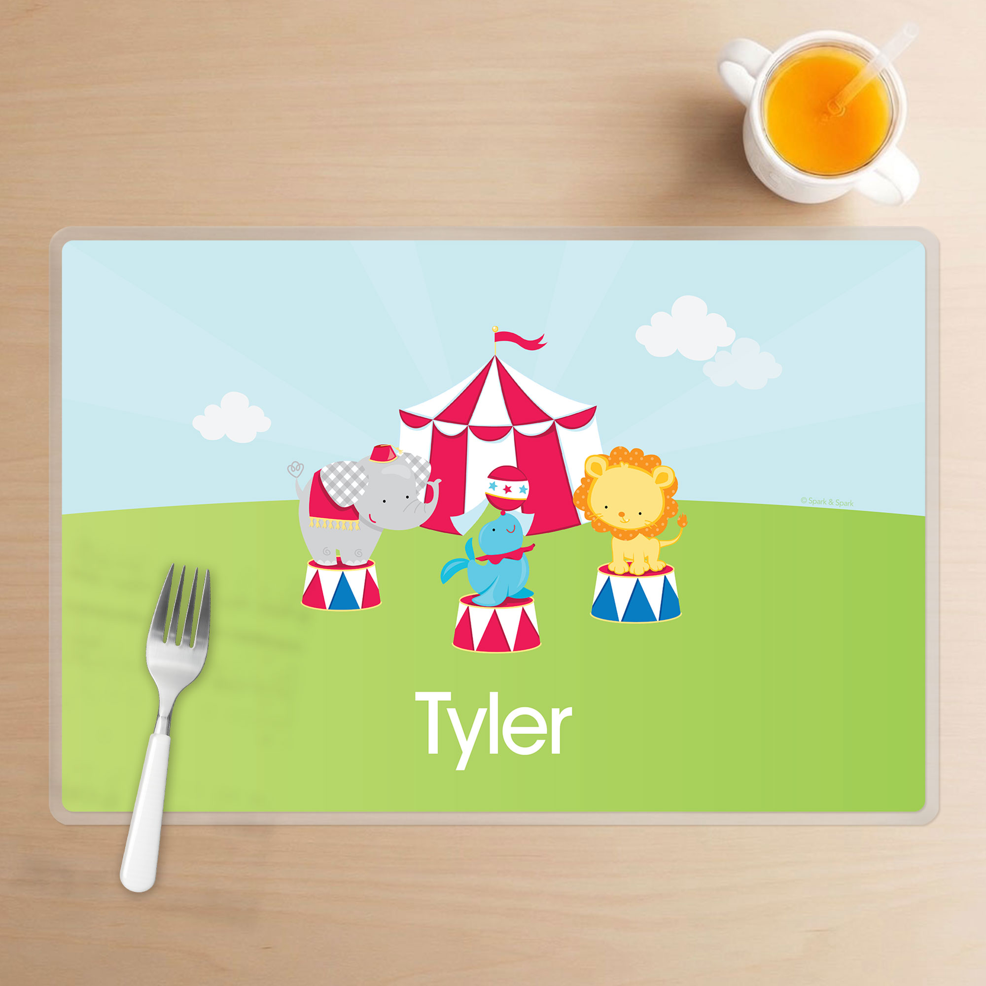 Fun Circus Kids Placemats