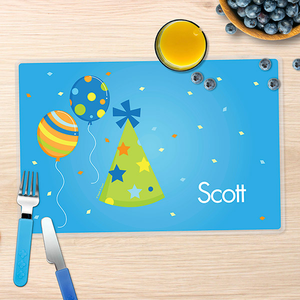 Boy Bday Cheers Kids Placemats
