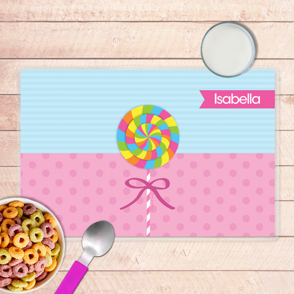 Yummy Lollipop Kids Placemat
