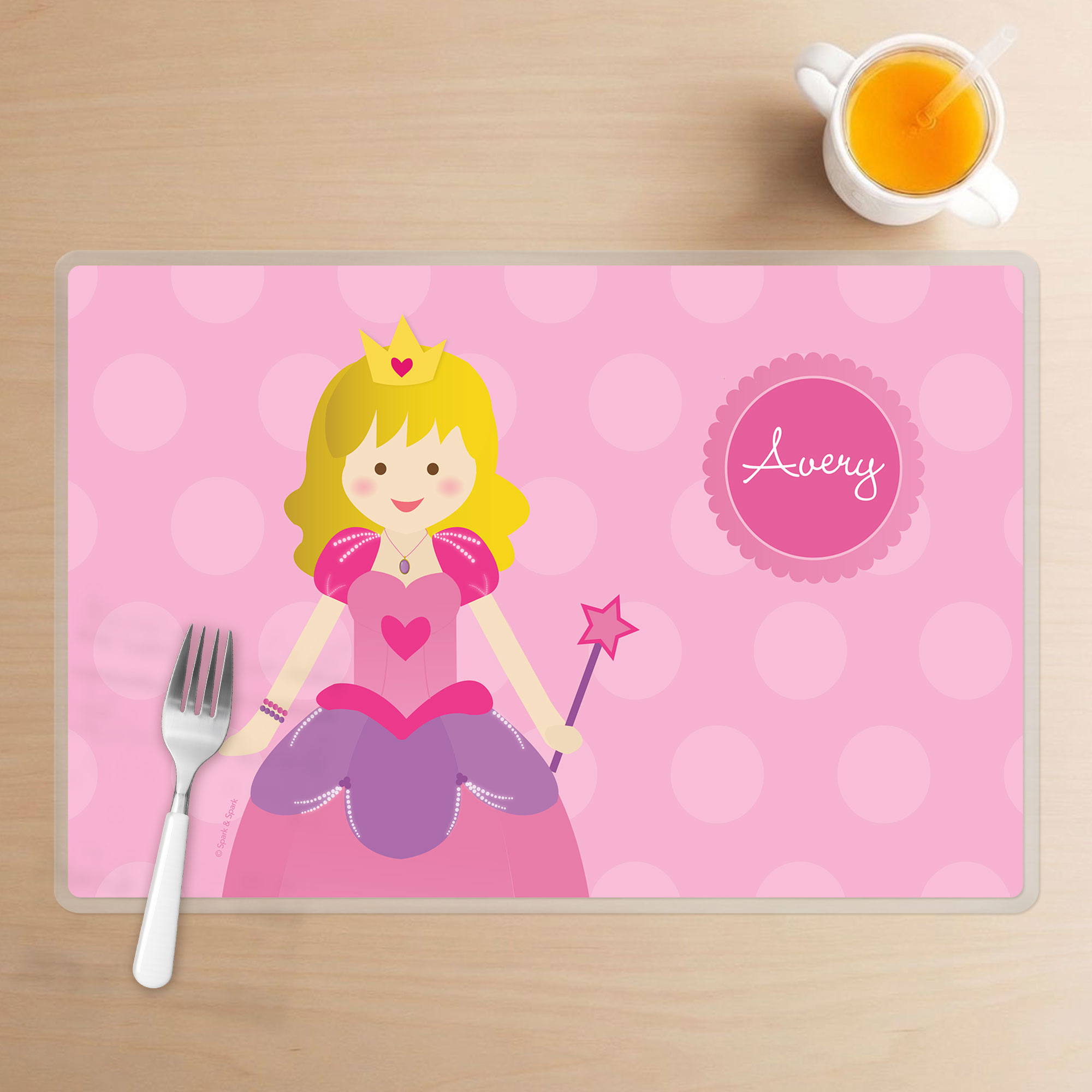 Cute Princess Kids Placemat