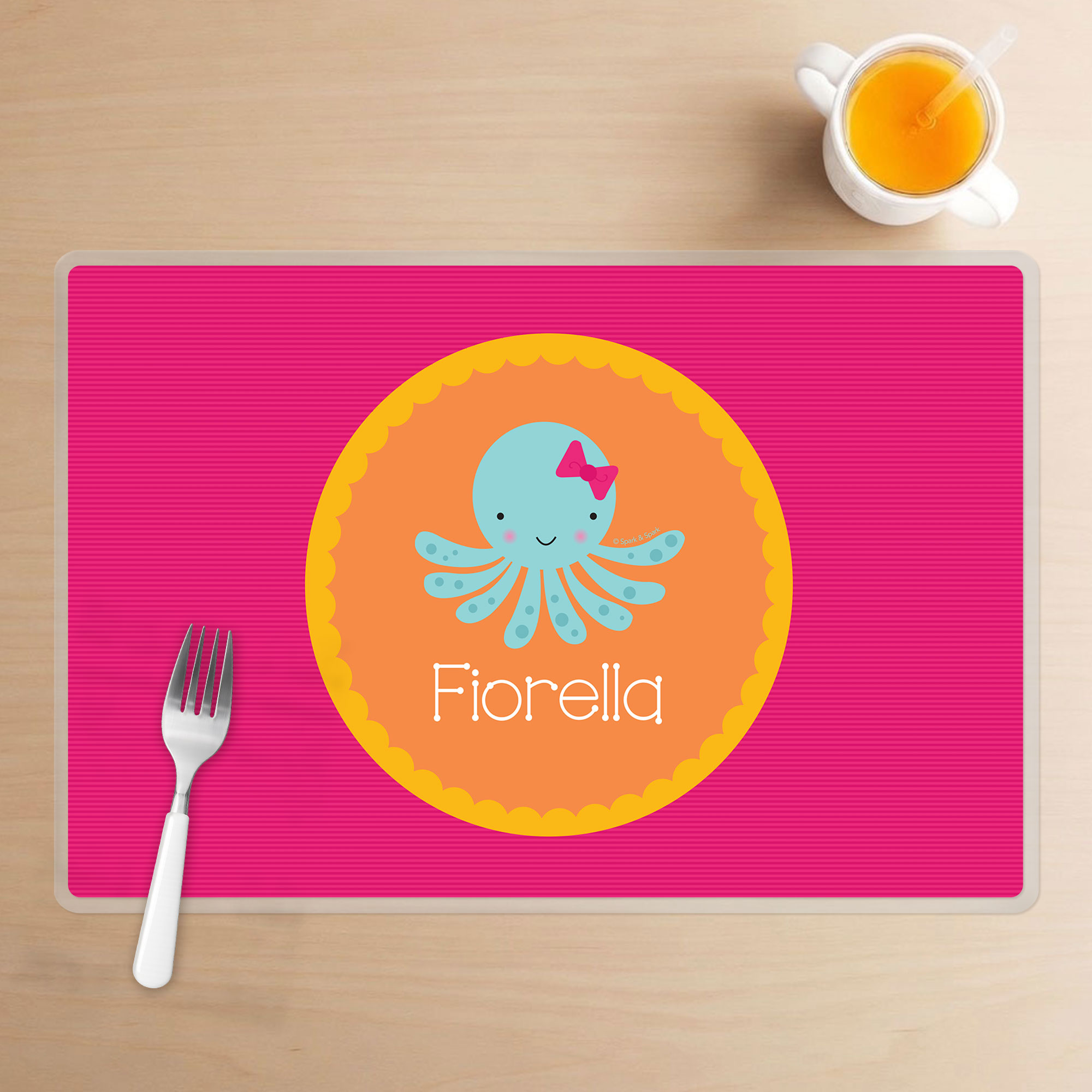 Cute Octopus Kids Placemat