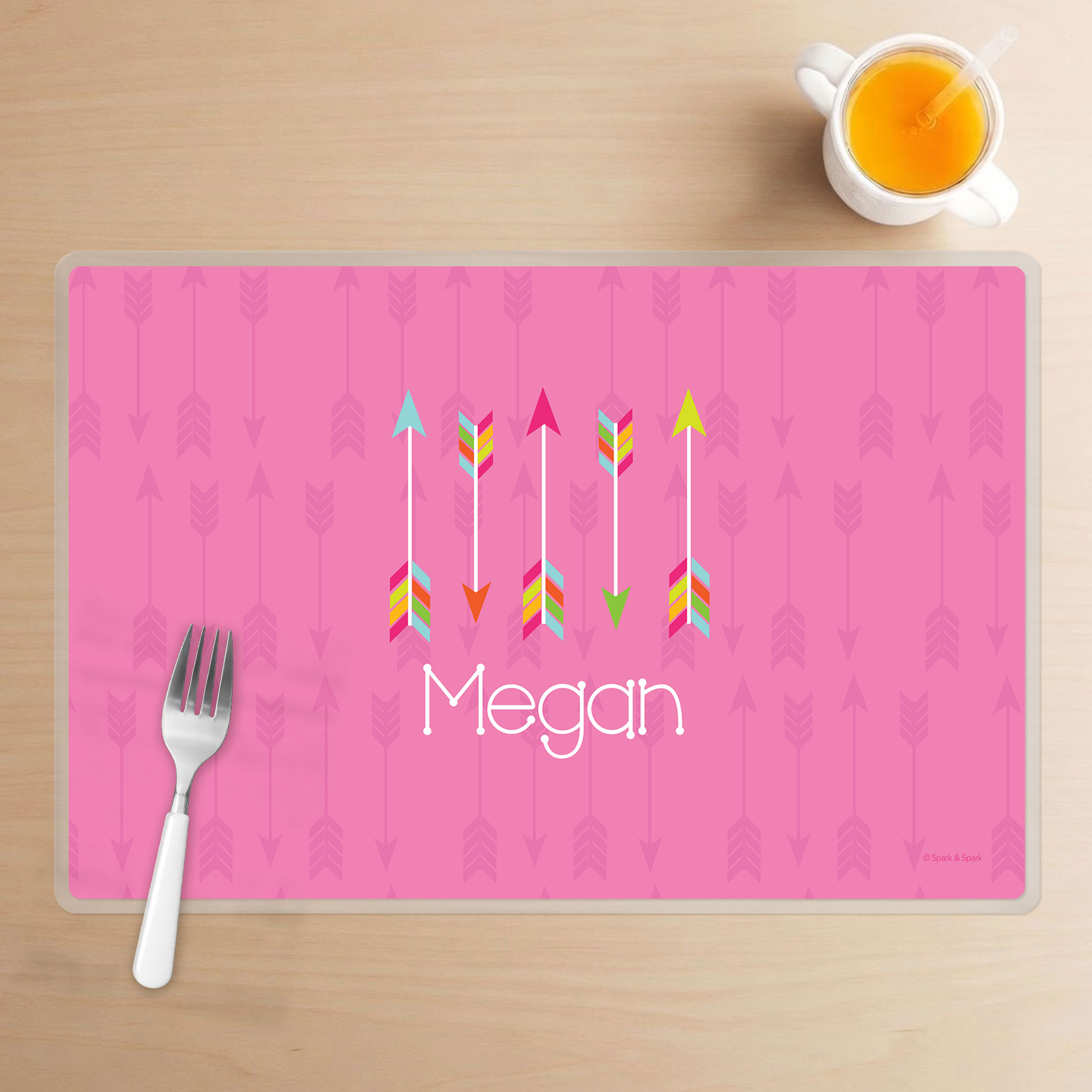Colorful Arrows Kids Placemat