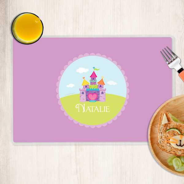 Pretty Heart Castle Kids Placemat