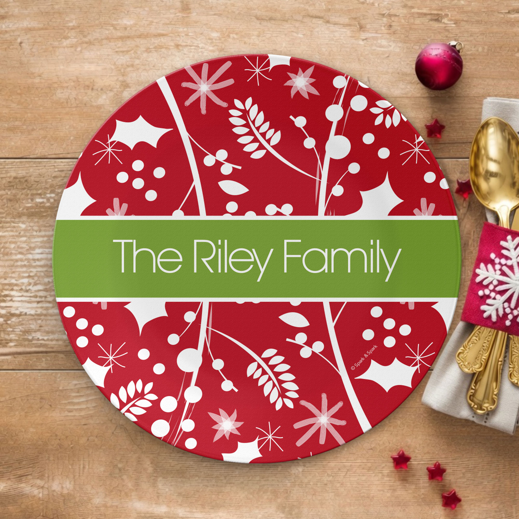 Xmas Feeling Christmas Plate