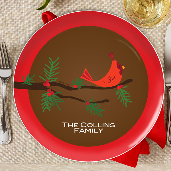 Christmas Branches Christmas Plate
