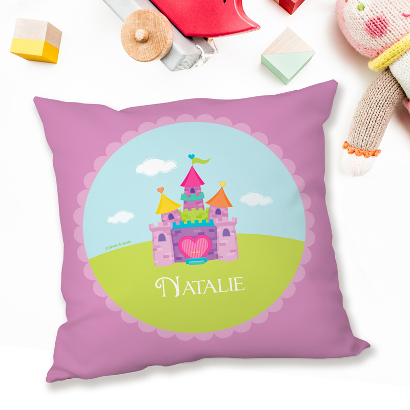 Pretty Heart Castle Pillows