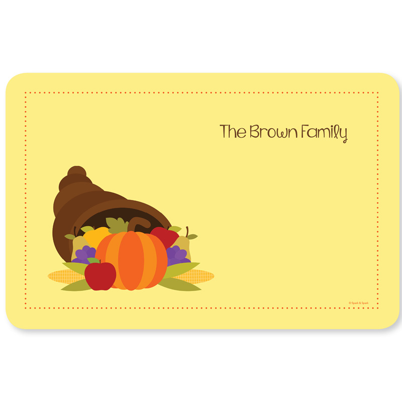 Here Comes Fall Holiday Placemat