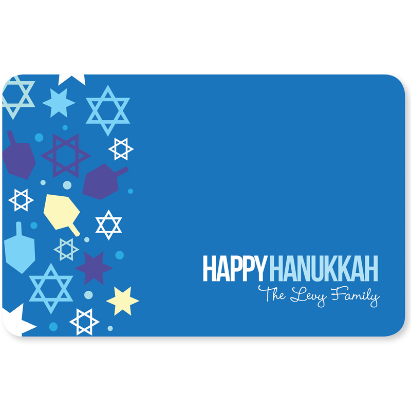 Hanukkah Wishes Holiday Placemat
