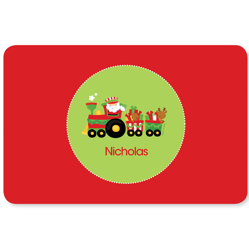 My Cute Xmas Train Kids Placemat