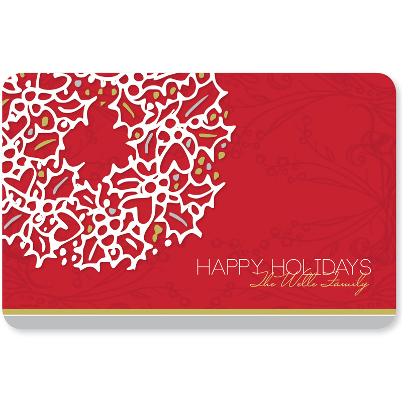 Xmas Elegance Holiday Placemat