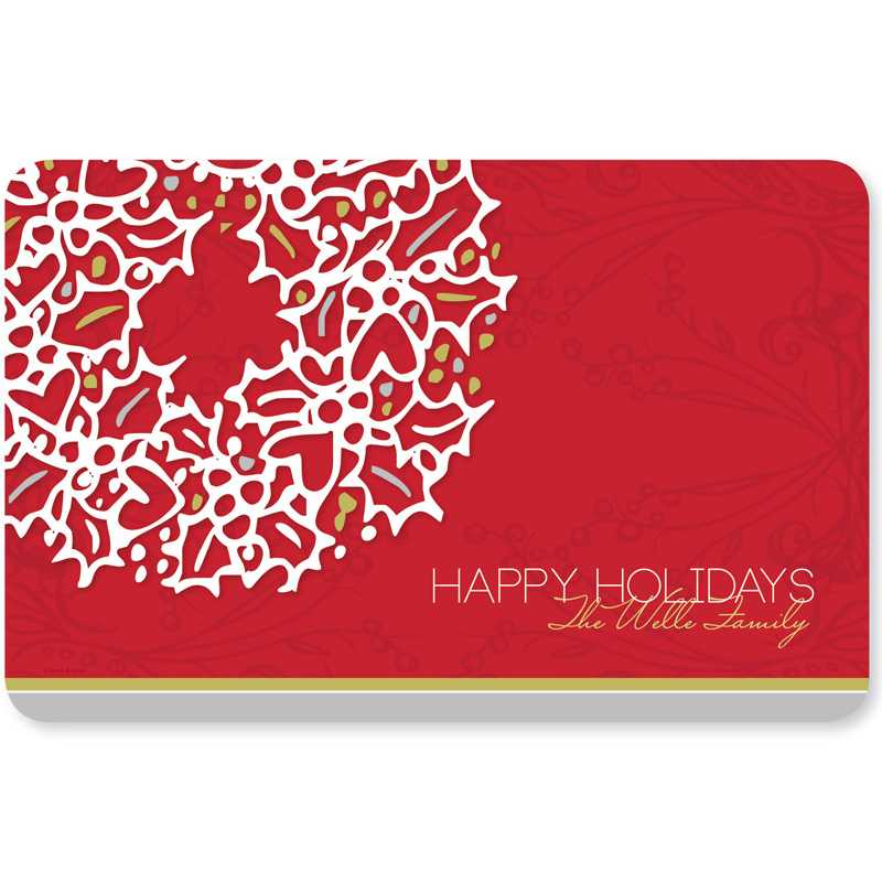 Xmas Elegance Holiday Placemat