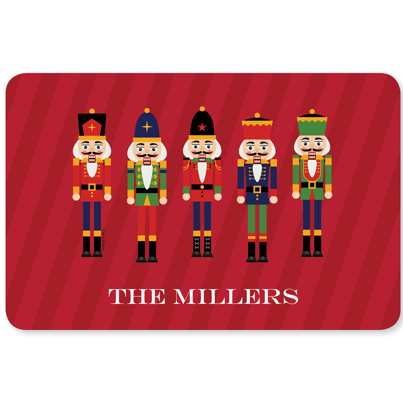 The Traditional Nutcracker Holiday Placemat