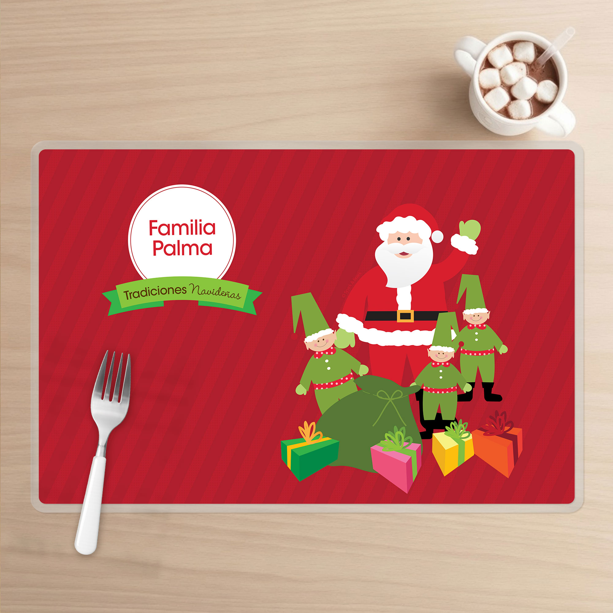 La Tradicion de Santa Holiday Placemat