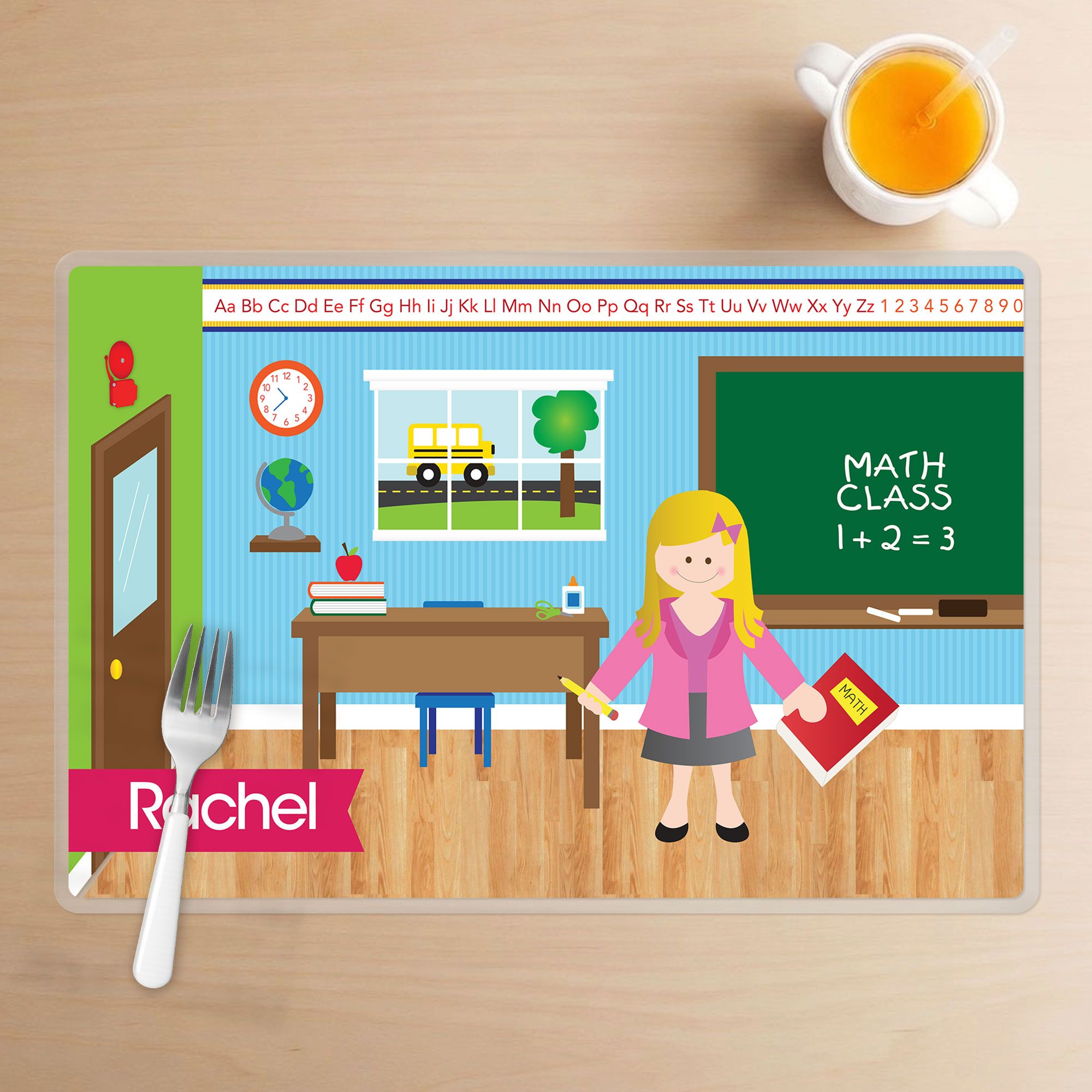 Learning Time Kids Placemat