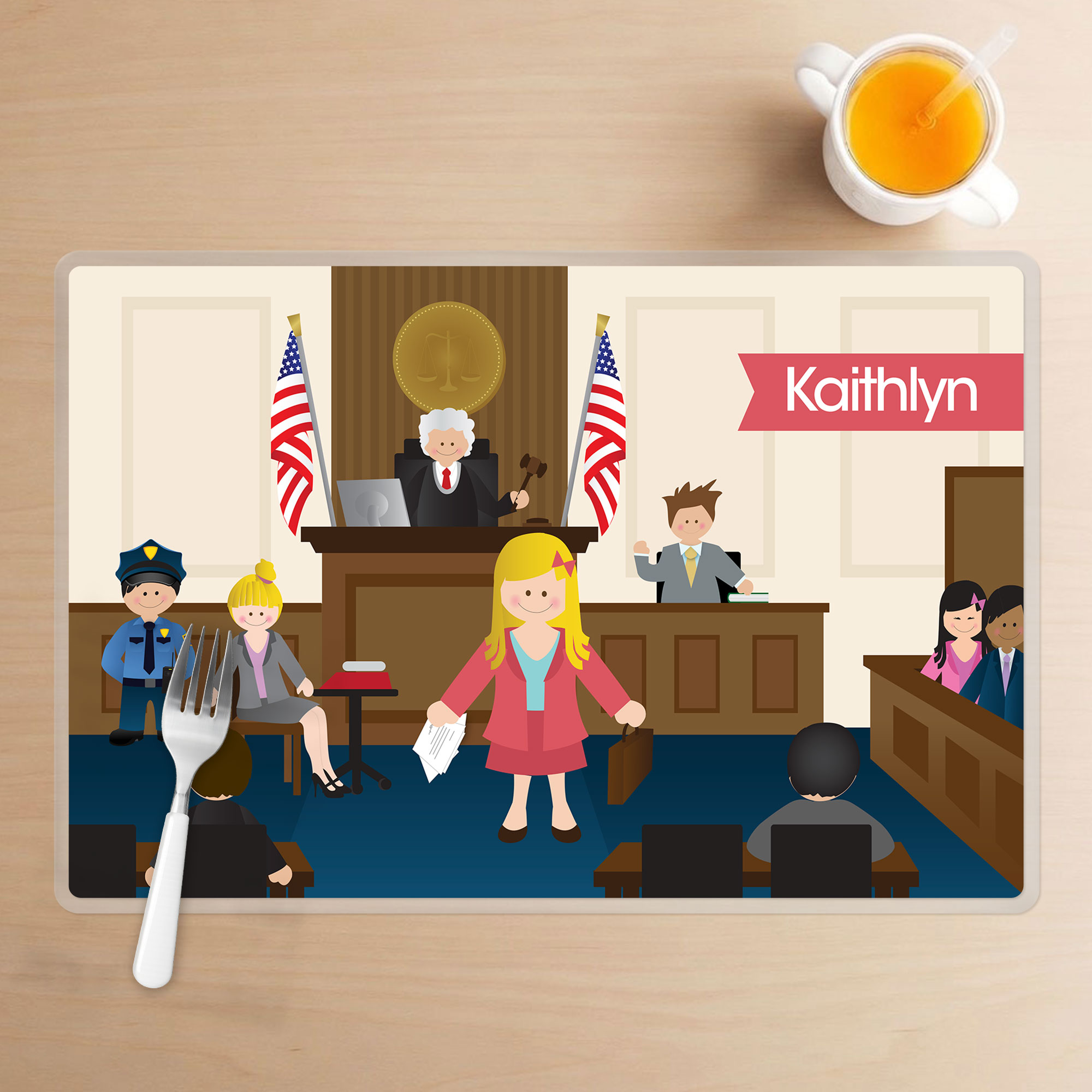 Legally Correct Kids Placemat