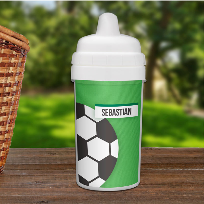 Soccer Fan Green Sippy Cup