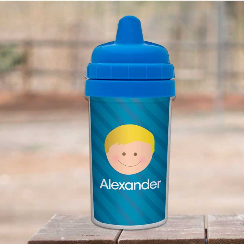 Just Like Me Boy Blue Sippy Cup