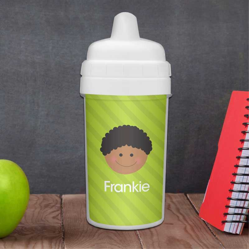 Just Like Me Boy Green Sippy Cup