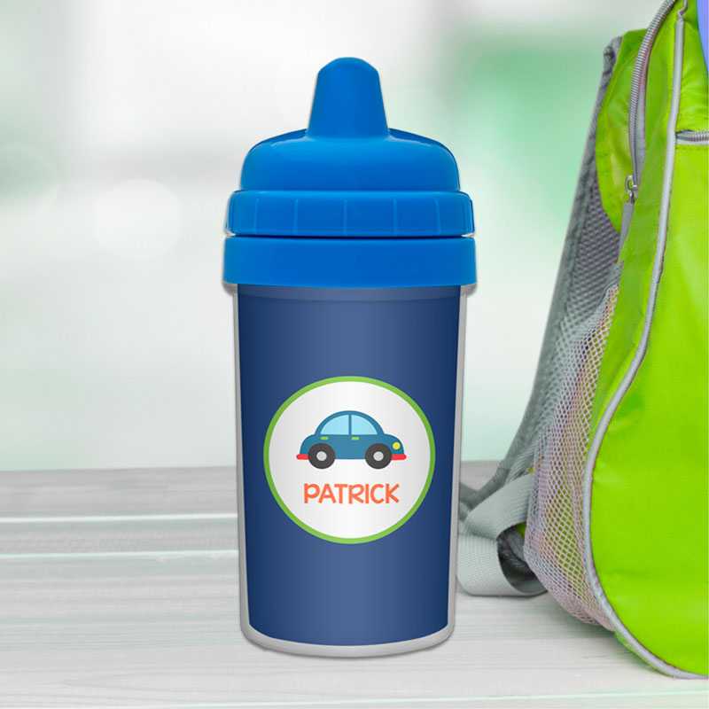 Cute Little Car Sippy Cup