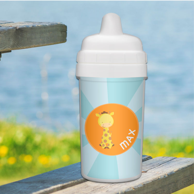 Cute Baby Giraffe Sippy Cup