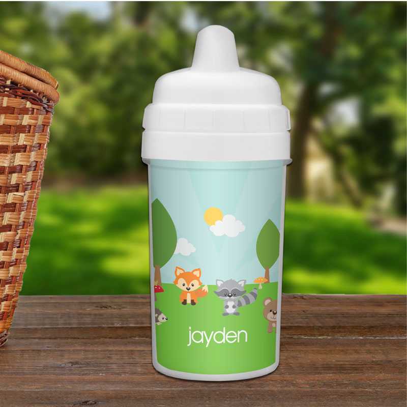 Cute Animals in the Forest Sippy Cup