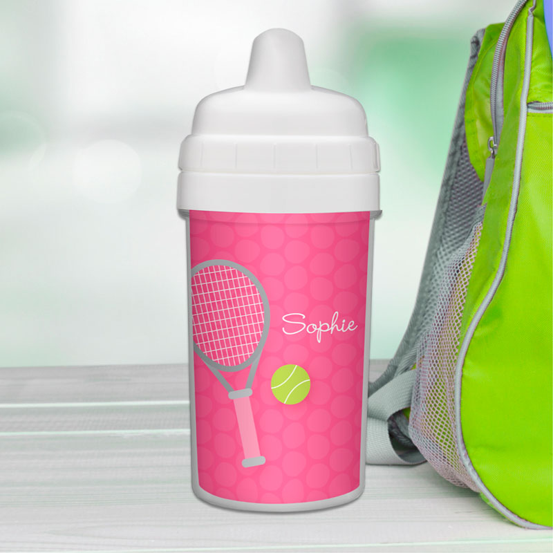 Tennis Fan Girl Sippy Cup
