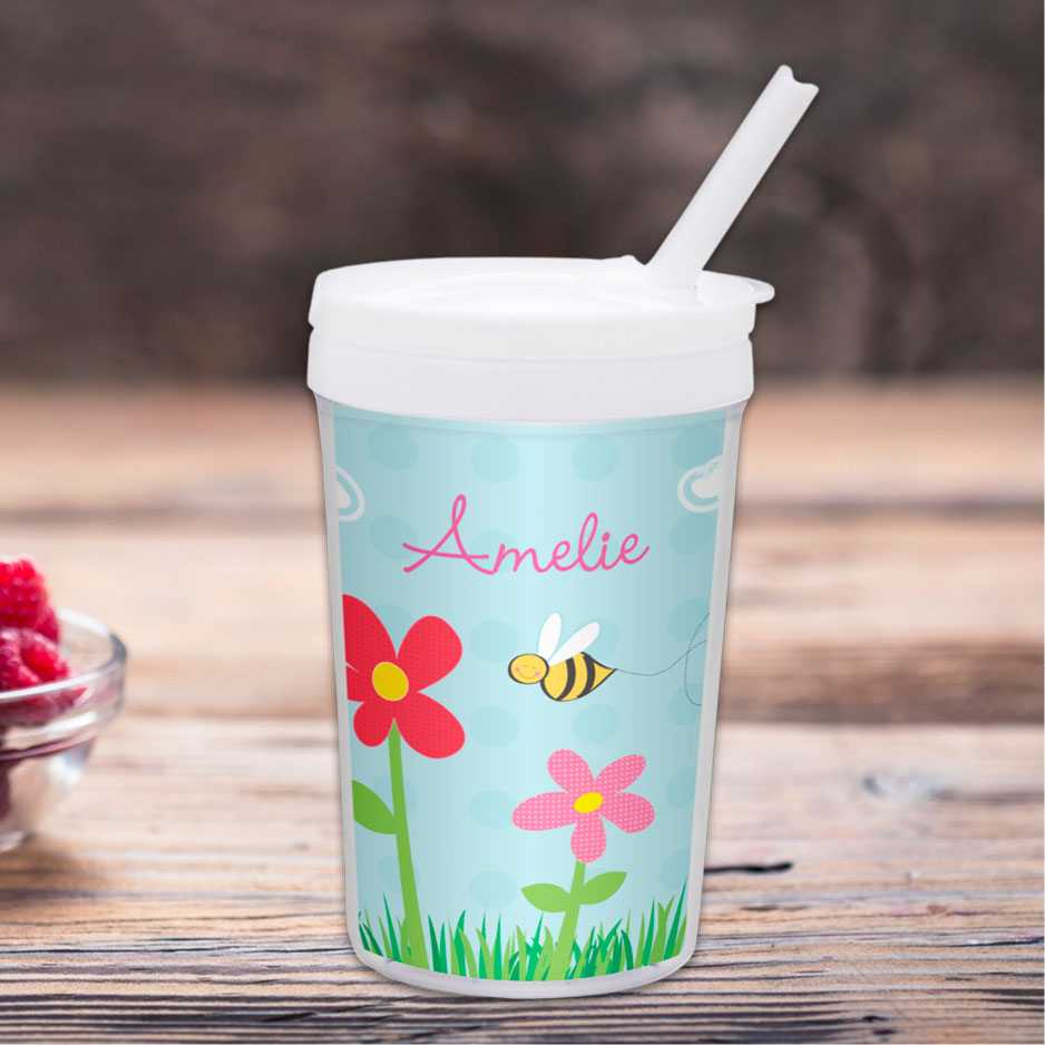 Spring Flowers Toddler Cup