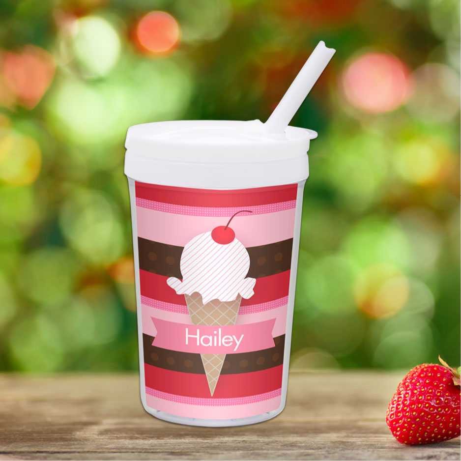 Strawberry Cone Toddler Cup