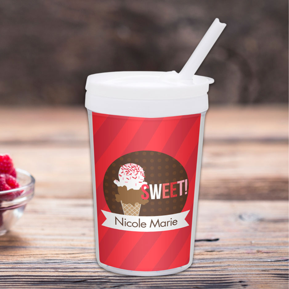 Sweet & Yummy Red Toddler Cup