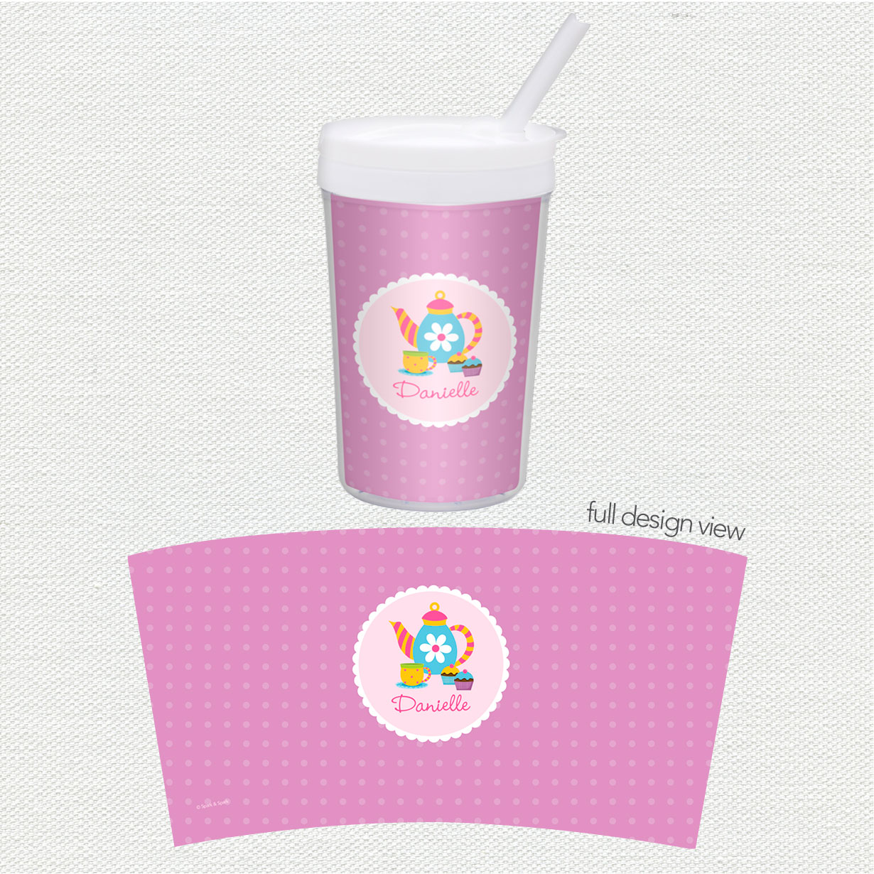 Tea Time Toddler Cup