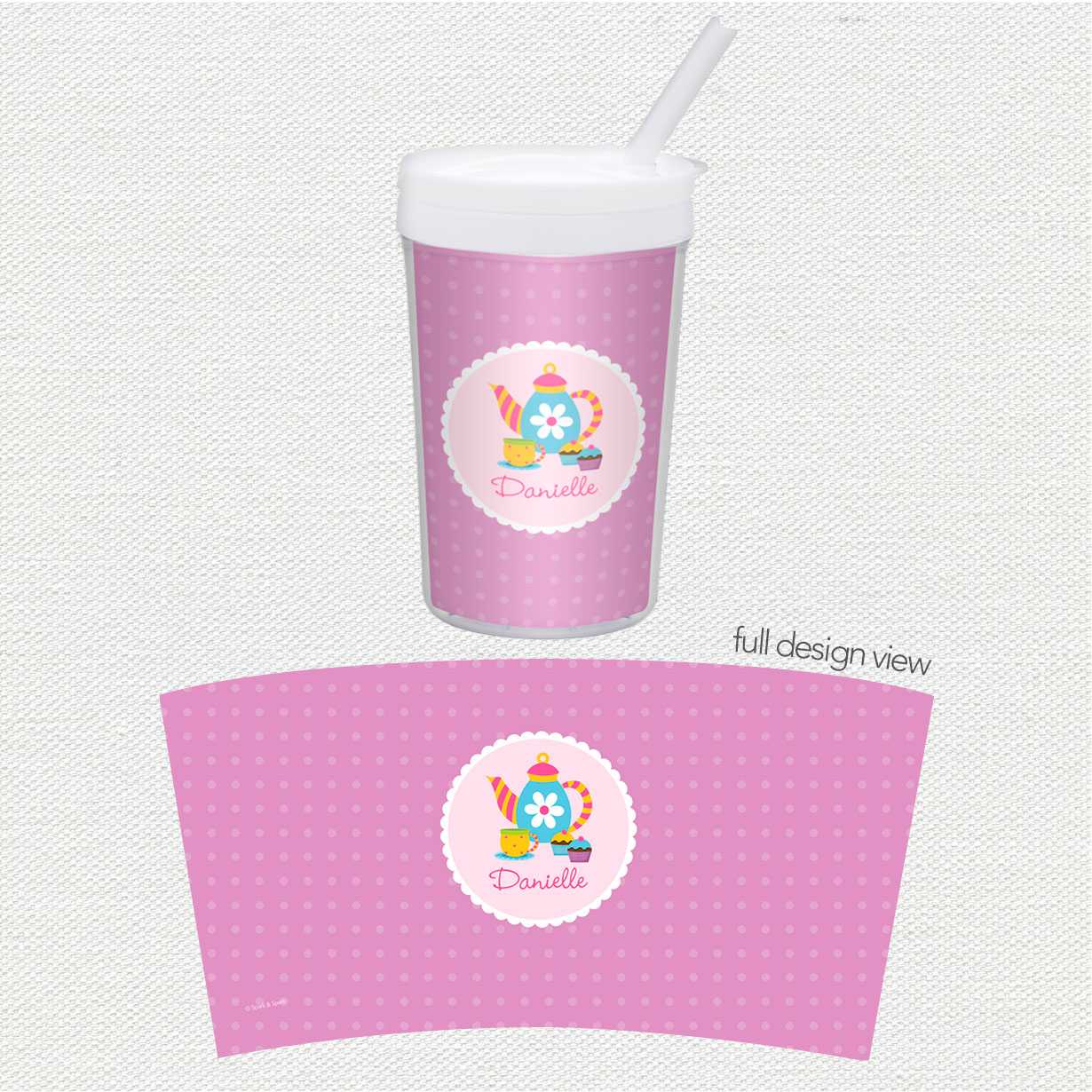 Tea Time Toddler Cup