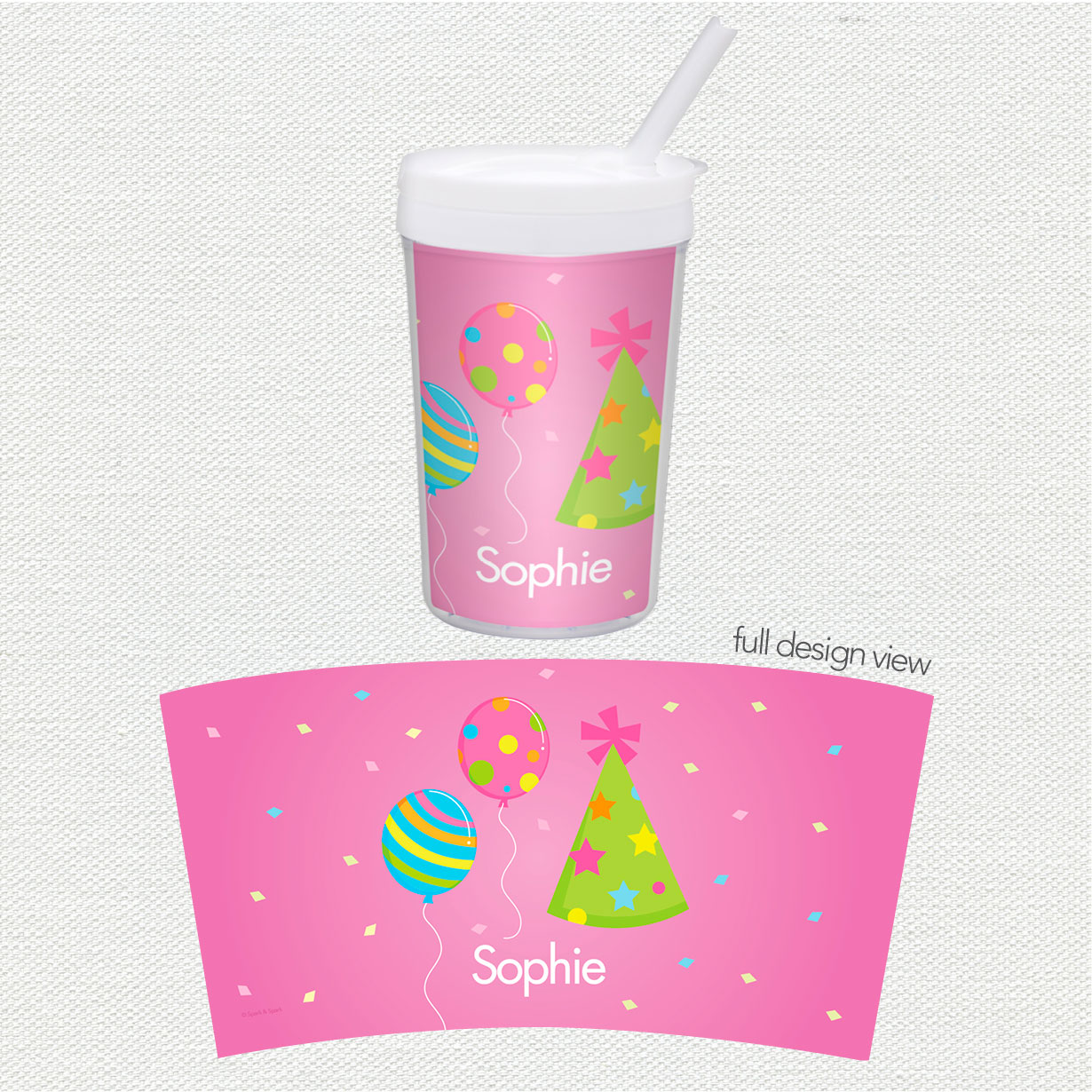 Sweet Bday Girl Toddler Cup