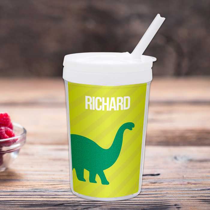 Dino and Me Green Toddler Cup