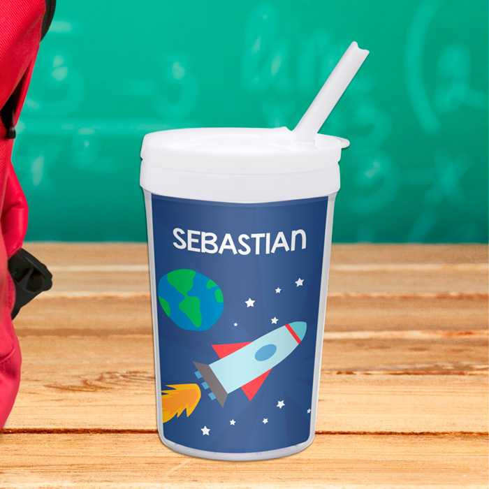 Rocket on the Sky Toddler Cup