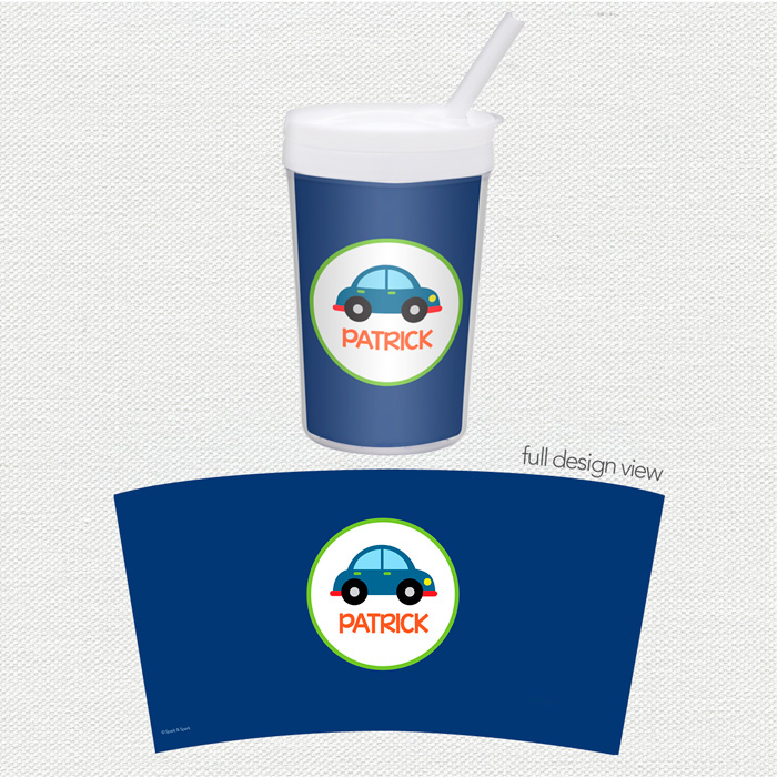 Cute Little Car Toddler Cup