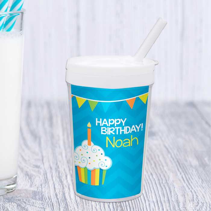 Happy Bday to You Boy Toddler Cup