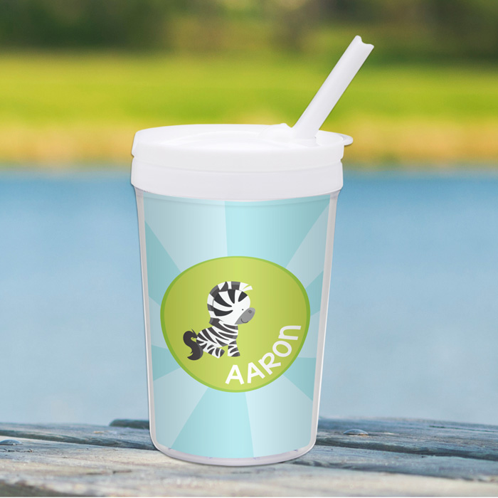 Cute Baby Zebra Toddler Cup