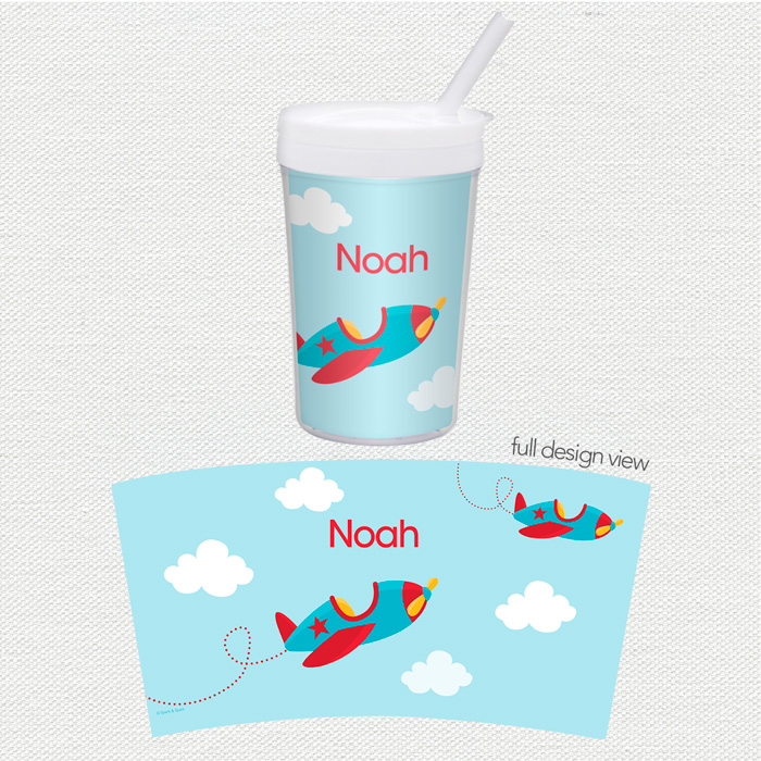 Fly Little Plane Toddler Cup