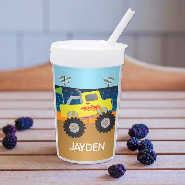 Monster Truck Toddler Cup